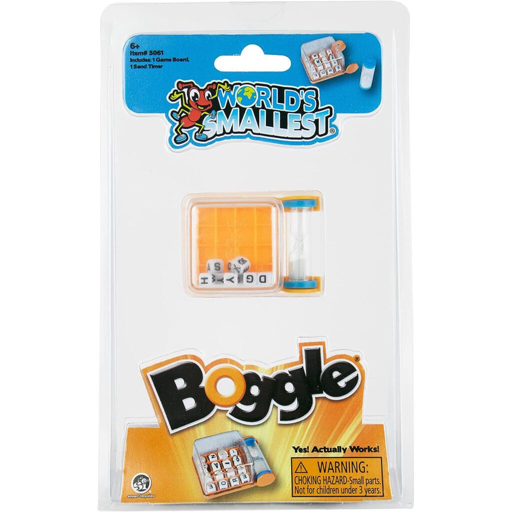 Boggle más pequeño del mundo