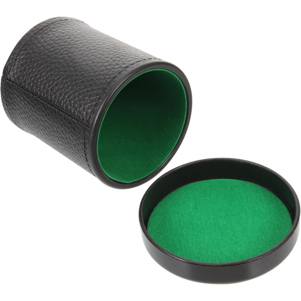 Cubilete de tamiz con tapa para agitar los dados