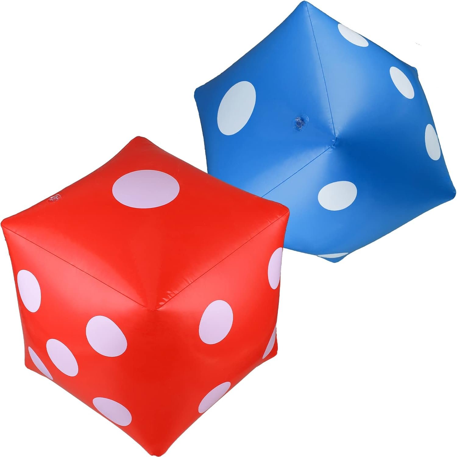 Set De 6 Dados Gigantes De 38 Mm – 6 Colores Brillantes Para Niños – Aprendizaje De Matemáticas Y Juegos De Mesa