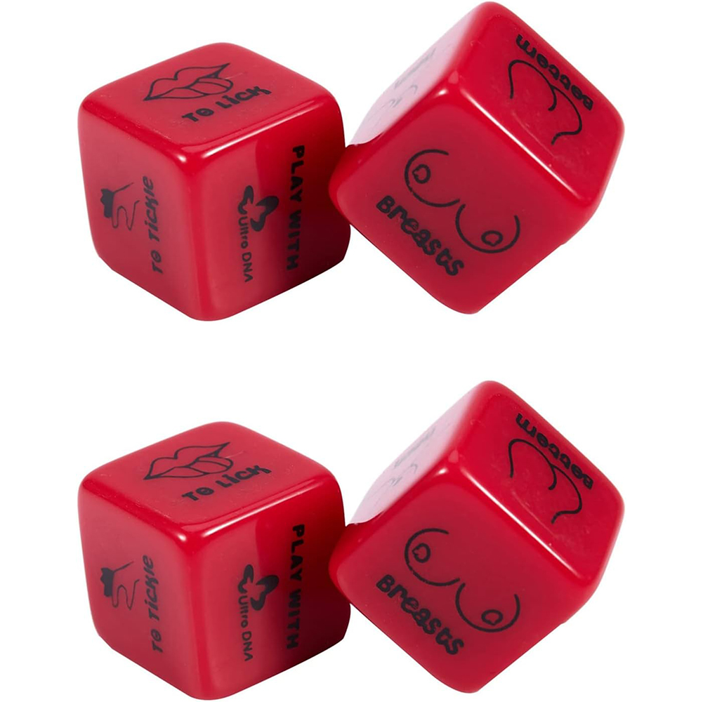 Dados para juegos Eroticos - partes del cuerpo