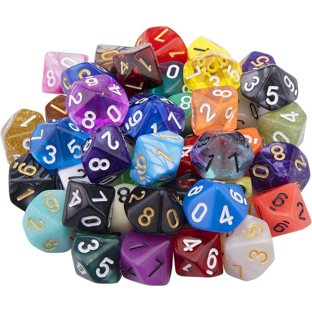 Set de 42 Dados D10