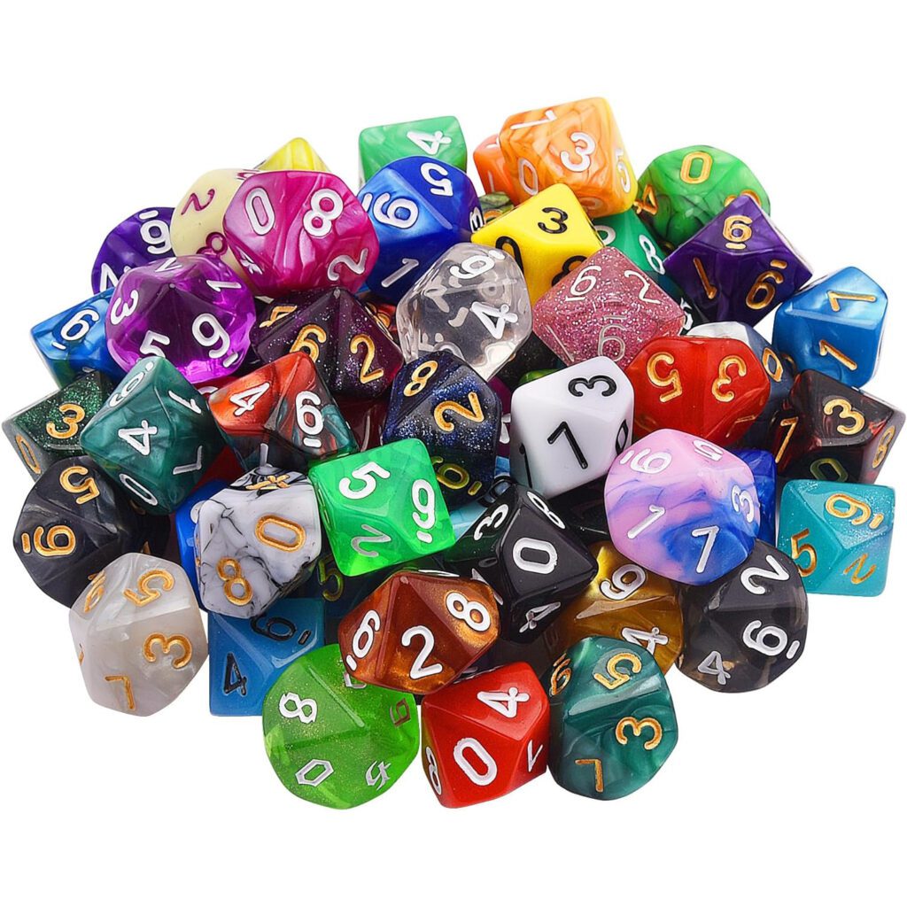 Set de 56 Dados D10
